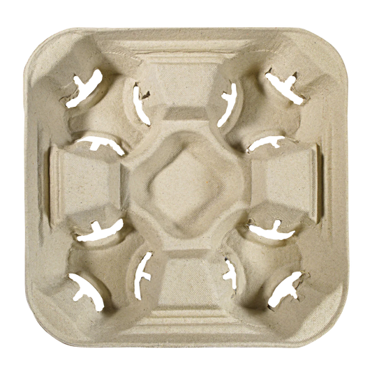 Paper Cup Carrier 4-Cup, 300 Count