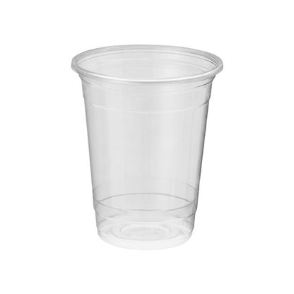Plastic Cups Clear PET (355mL/12oz, 92mm), 1000 Count