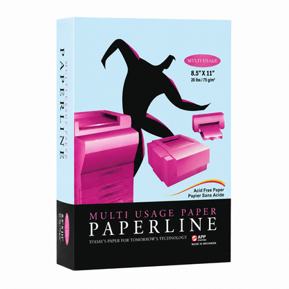 Multipurpose Colour Paper Pastel Blue – Letter (8.5" × 11") – 20lb (500 Sheets)