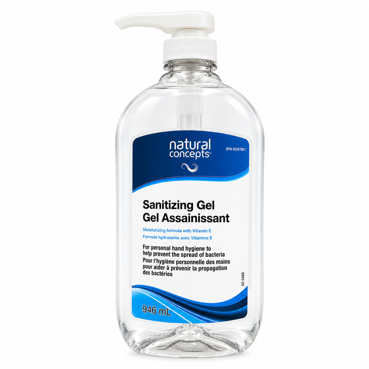 Hand Sanitizer Gel, 946mL