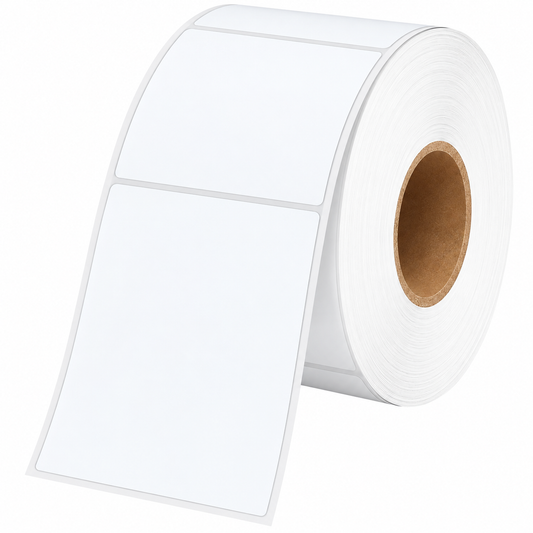 Industrial Direct Thermal Label (4in x 6in, 3in Core) - 1000 Labels/Roll - 4 Rolls