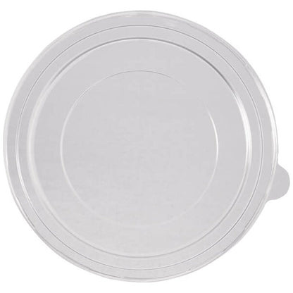 Lid - Paper Round Bowl PET (185mm, 1100/1300/1500mL), 300 Count