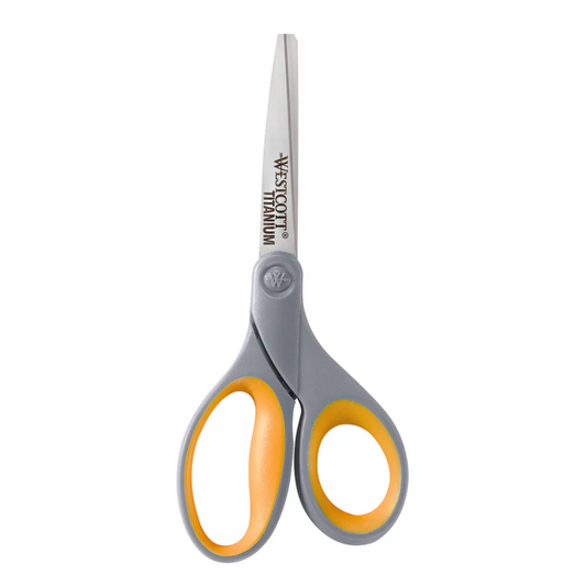 Westcott® Soft Handle Titanium Bonded Scissors, 1 Count