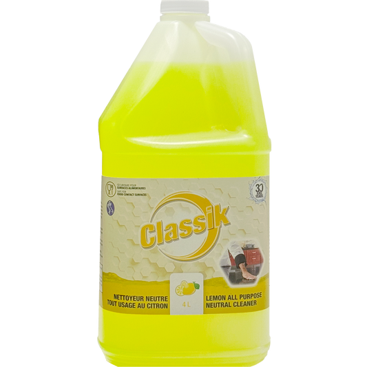 Classik All-Purpose Cleaner (Lemon, Neutral), 4L