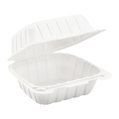 Aybak-61 Hinged PP Take-Out (6 x 6 x 3in), 250 Count