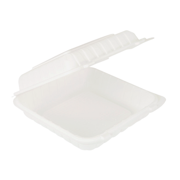 Aybak-81 Hinged PP 1-CompTake-Out (8 x 8 x 3in), 150 Count