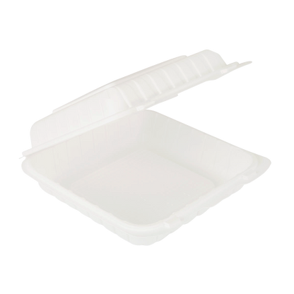 Aybak-81 Hinged PP 1-CompTake-Out (8 x 8 x 3in), 150 Count