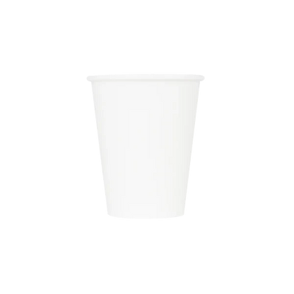 Economy Paper Cup (8oz, White), 1000 Count