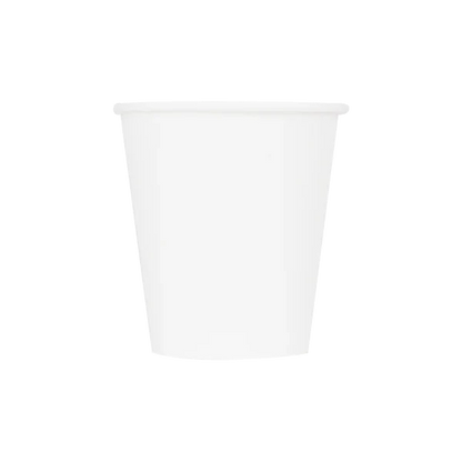 Premium Coffee Cup (10oz, Single-Wall, White) 1000 Count
