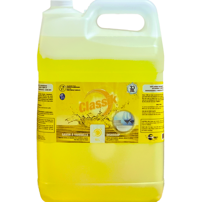 Classik Dish Soap, Lemon, 10L