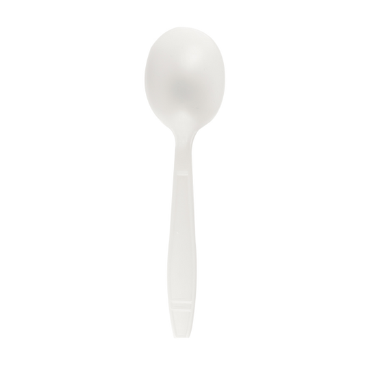Plastic Soup Spoon (Heavy), 1000 Count
