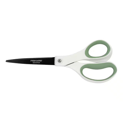 Fiskars Nonstick Titanium Softgrip Fashion Scissors, 1 Count