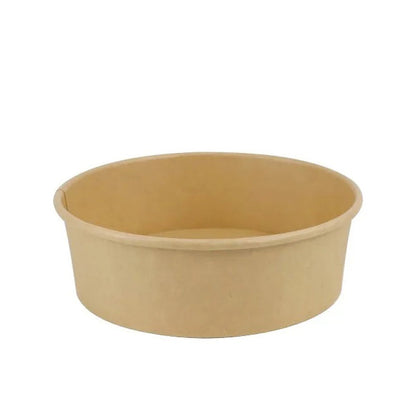 Paper Bowl Round Kraft (500mL/16oz), 300 Count