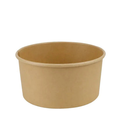 Paper Bowl Round Kraft (1000mL/32oz), 300 Count