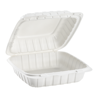 Aybak-81 Hinged PP 1-CompTake-Out (8 x 8 x 3in), 150 Count