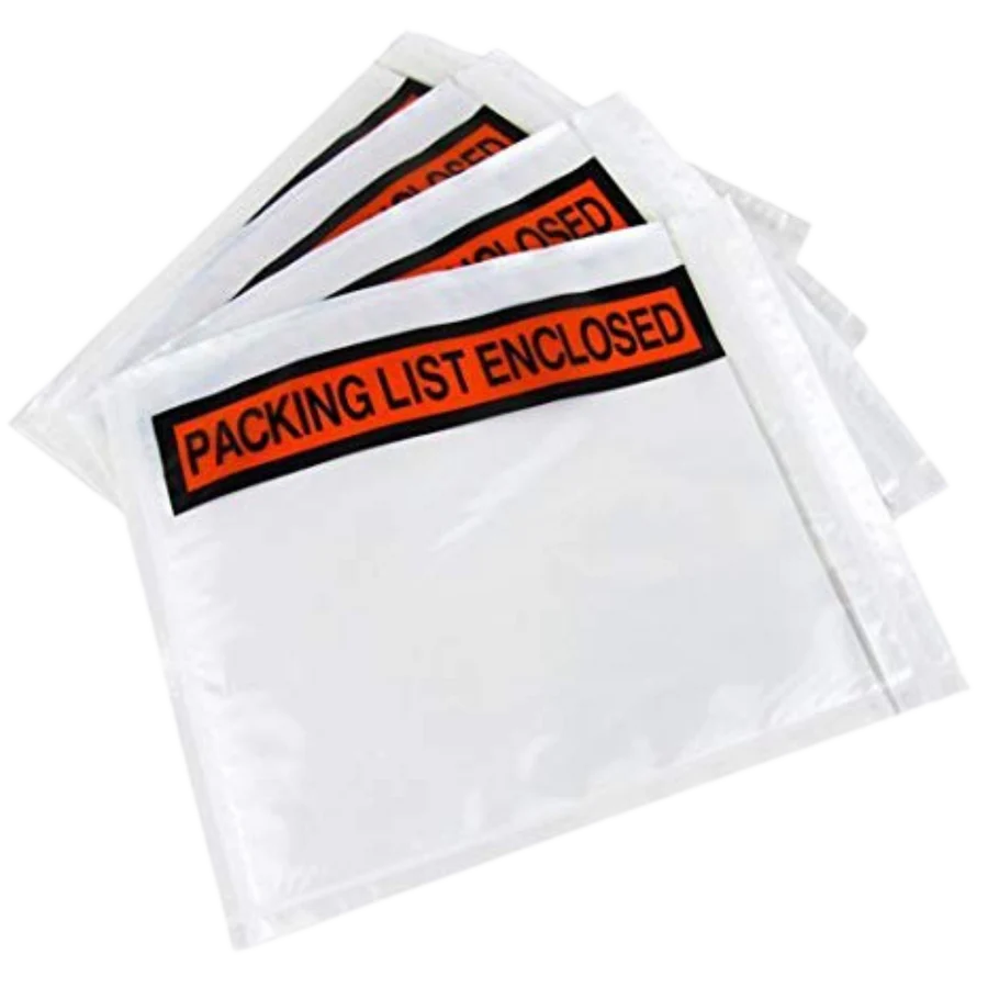 Printed Self Stick Packing List Envelopes (4.5" x 5.5") - 1000 Count