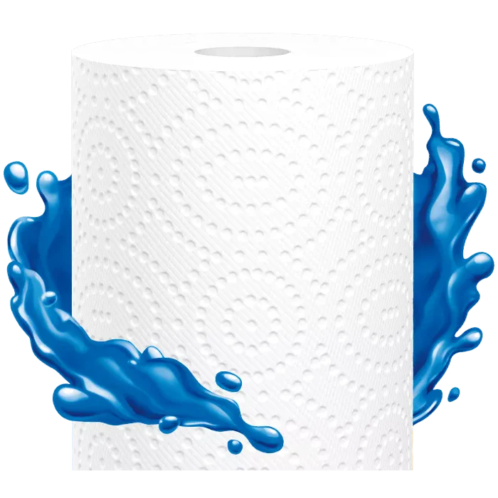 Sponge Towels Strong & Absorbant (2-Ply, 94 Sheets), 12 Count