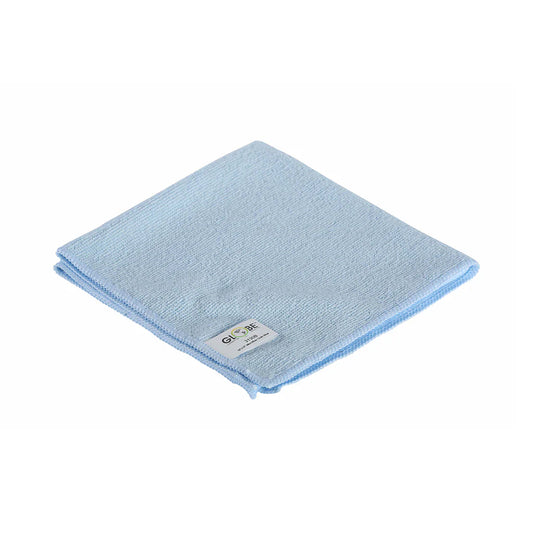 Microfiber Cloths 14x14in (240gsm, Blue) 10 Pack
